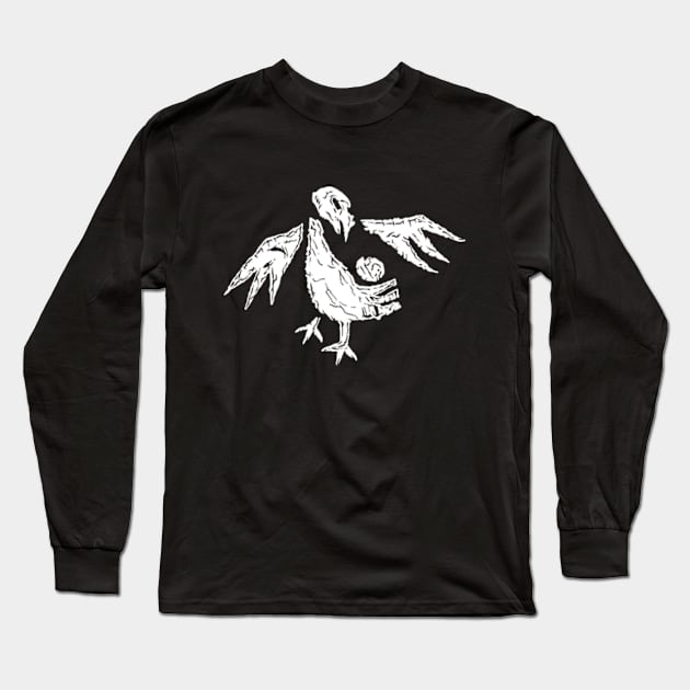 Sankofa Bird Long Sleeve T-Shirt by Plan8